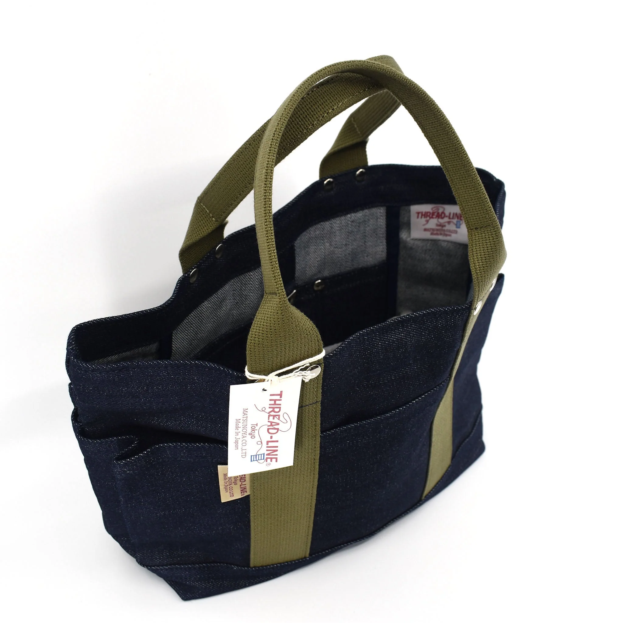 Japanese Denim Everyday Tote — Compact - Image 3