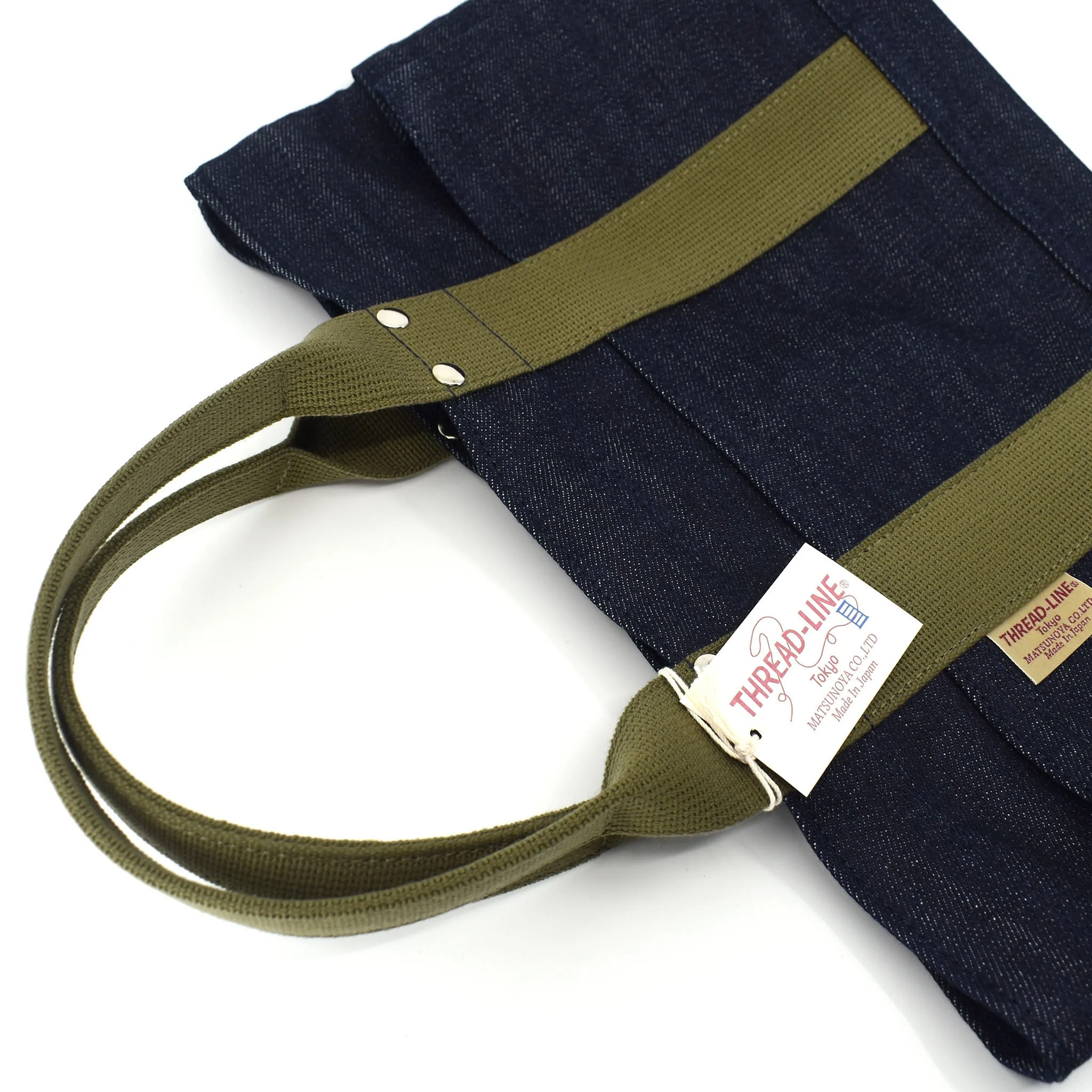 Japanese Denim Everyday Tote — Compact - Image 4