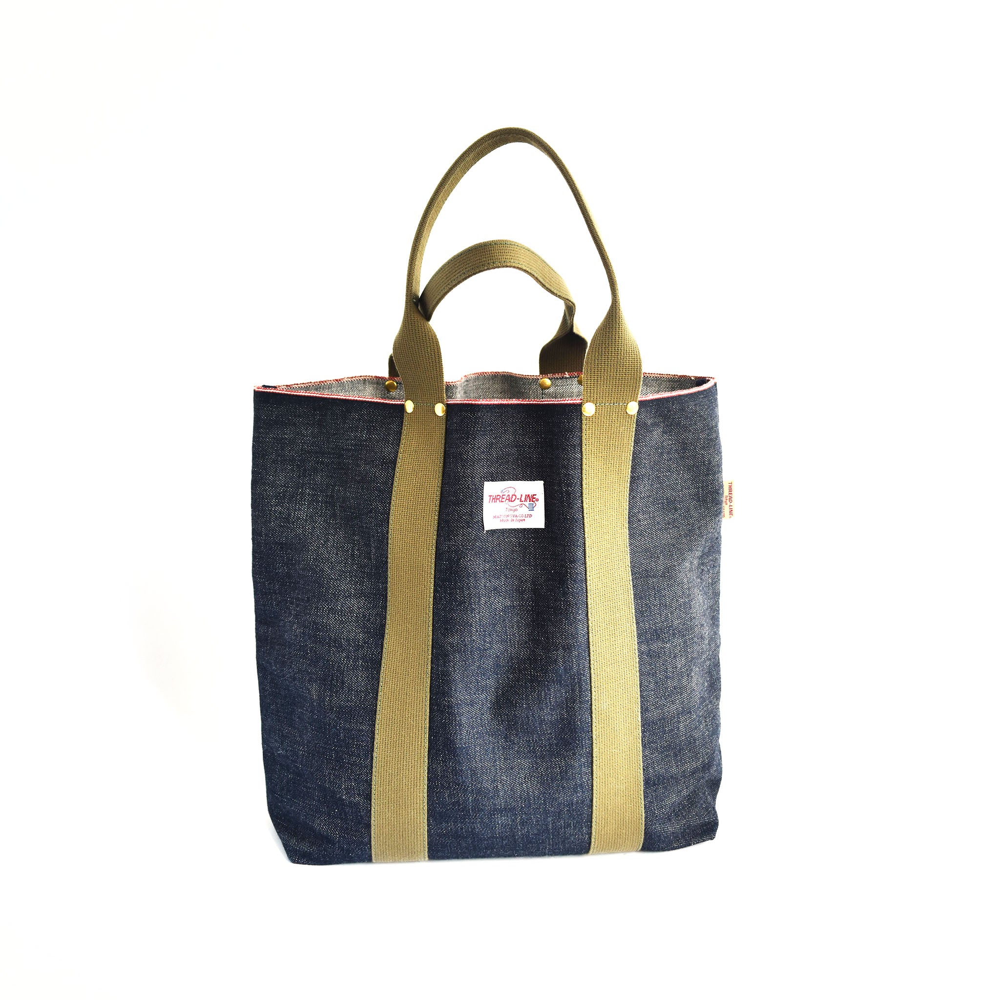 Redline Selvedge Japanese Denim Tote - Image 3