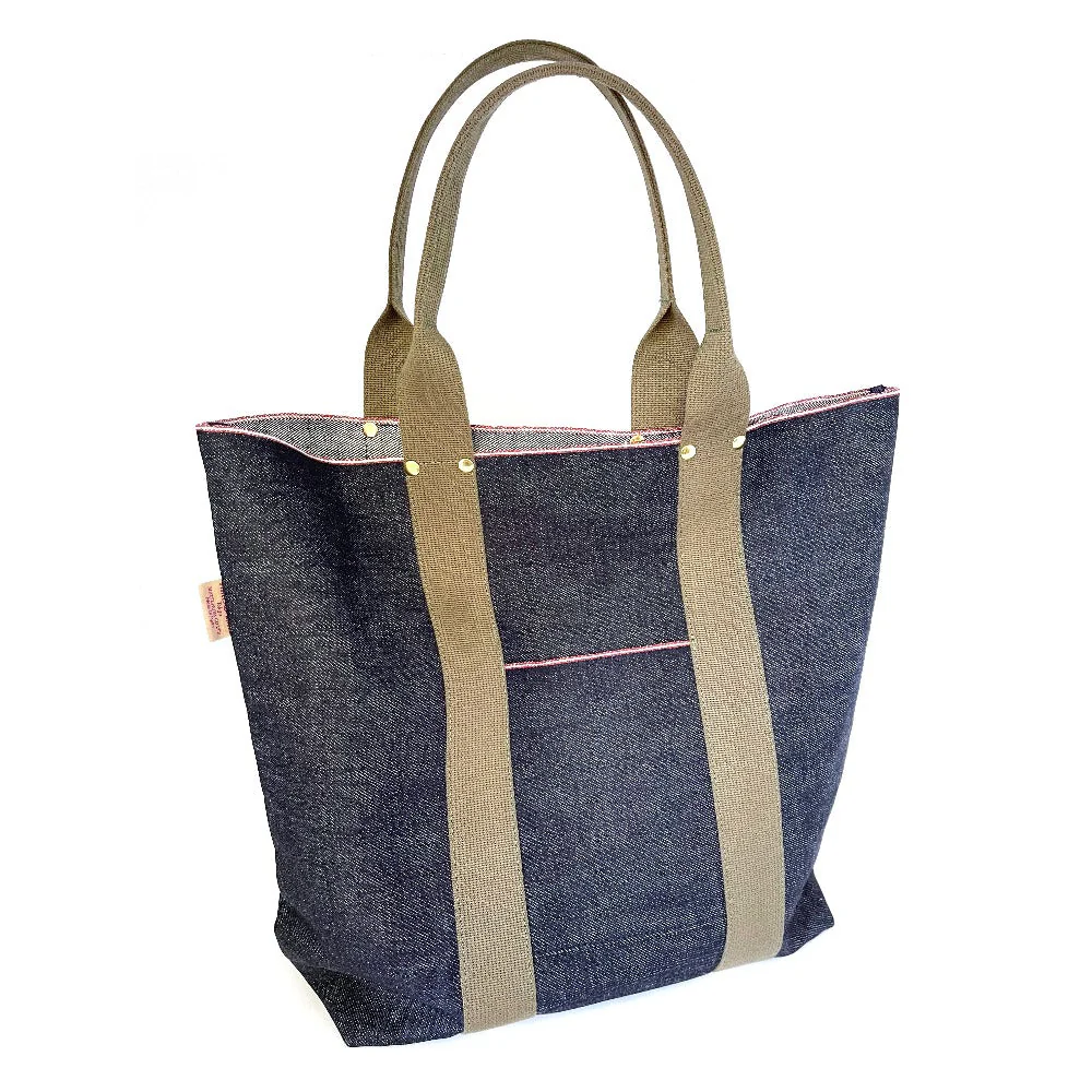 Redline Selvedge Japanese Denim Tote - Image 4