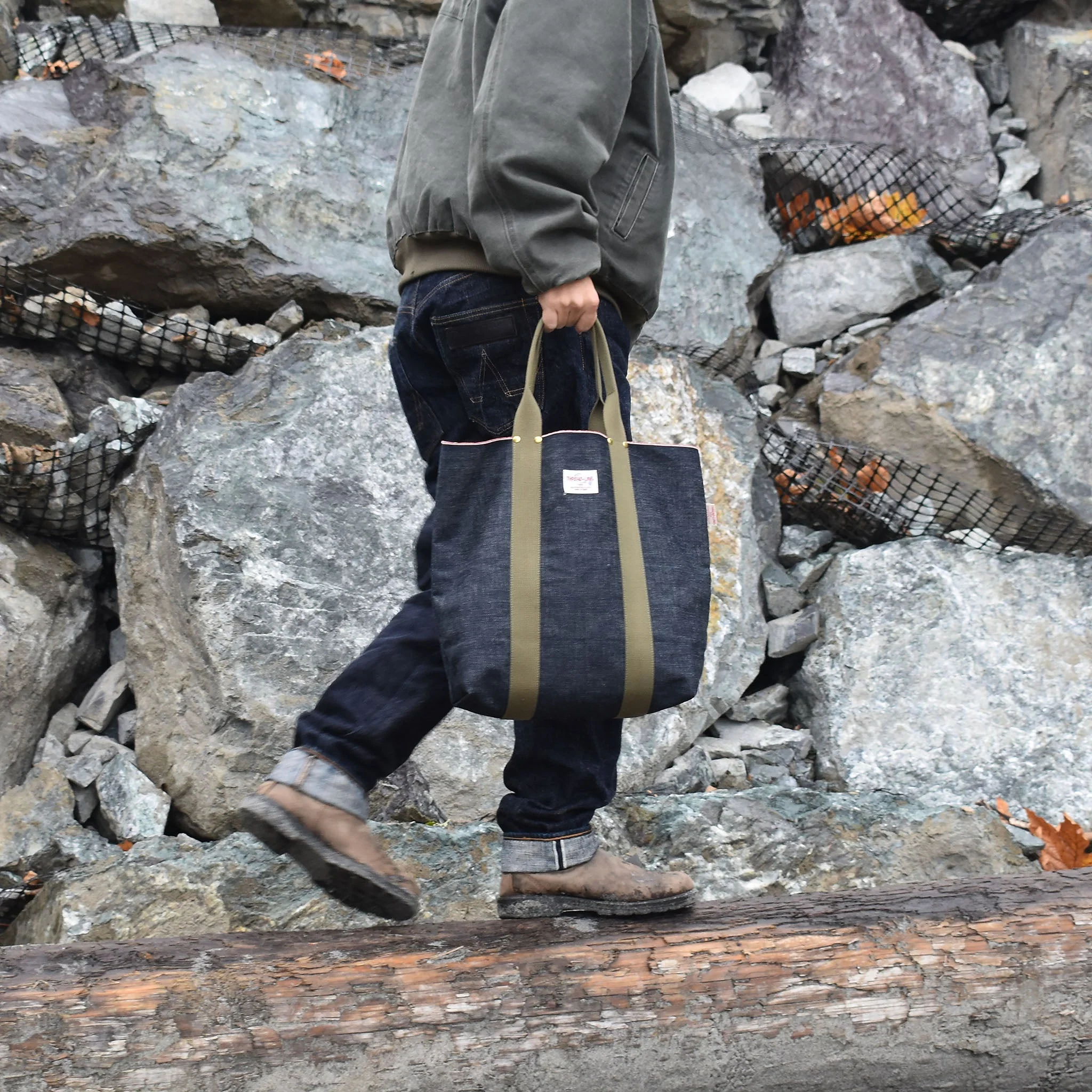 Redline Selvedge Japanese Denim Tote - Image 7