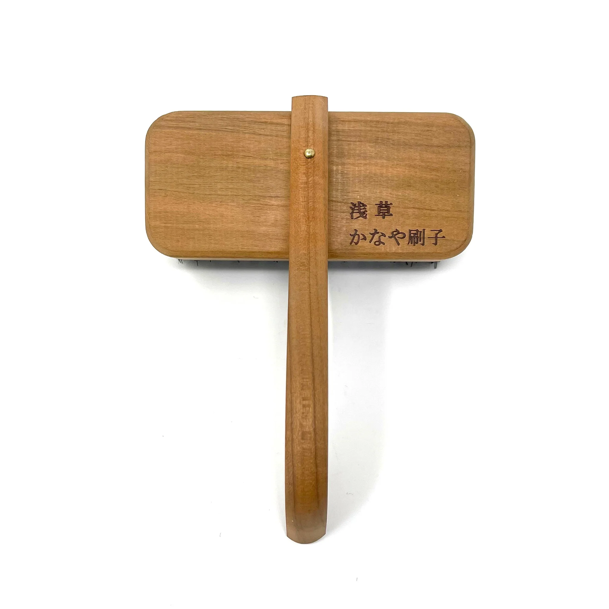 Kanaya Gentle Pet Brush with Natural Boar Bristles - Image 3