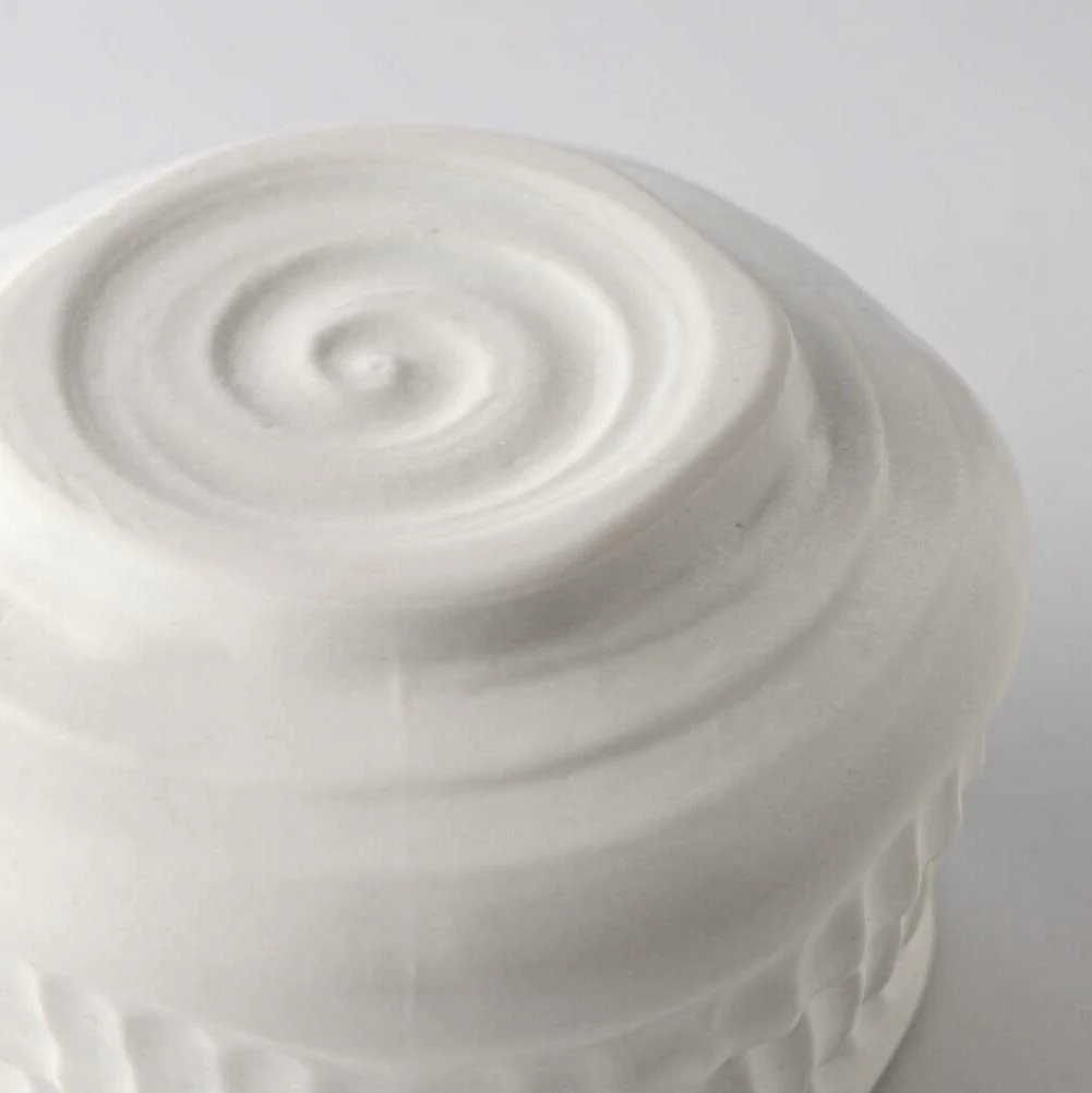 Koboku White Matcha Bowl – Mino Ware - Image 5