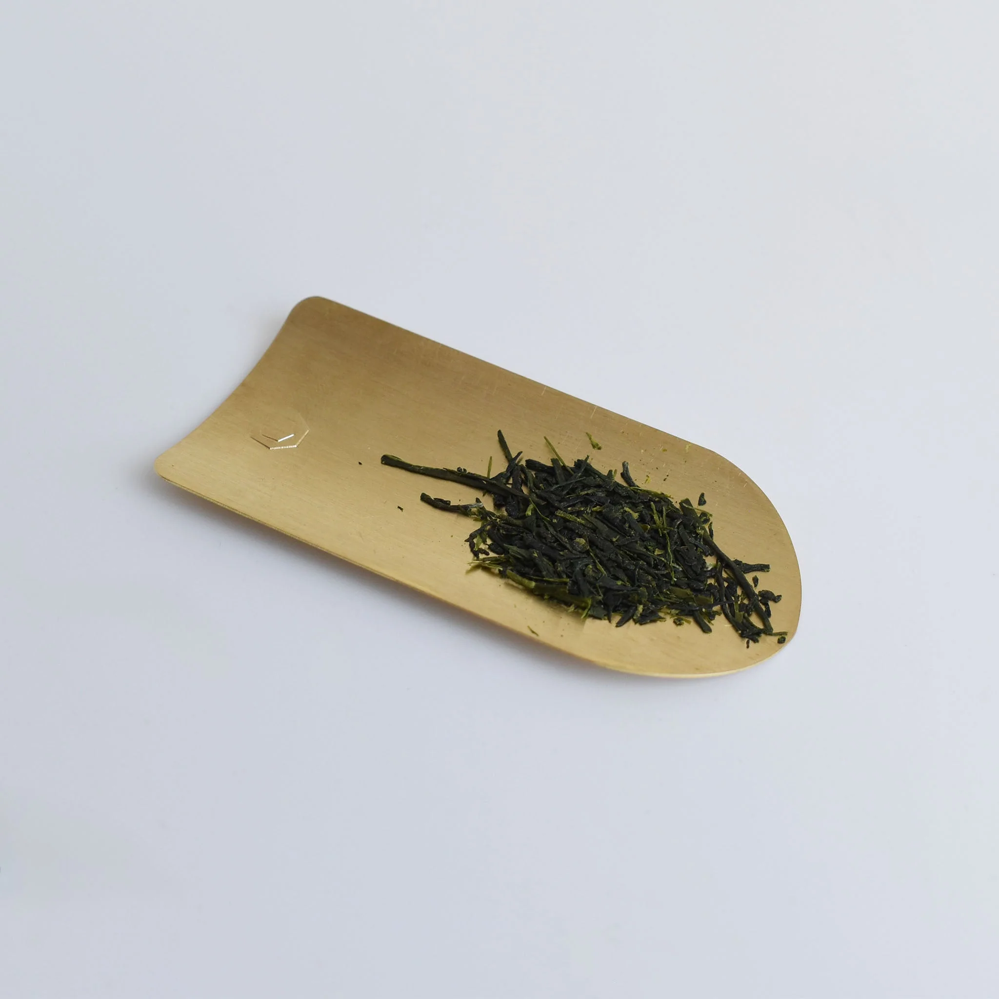 Nankei Brass Tea Scoop (Chasaji) - Image 3