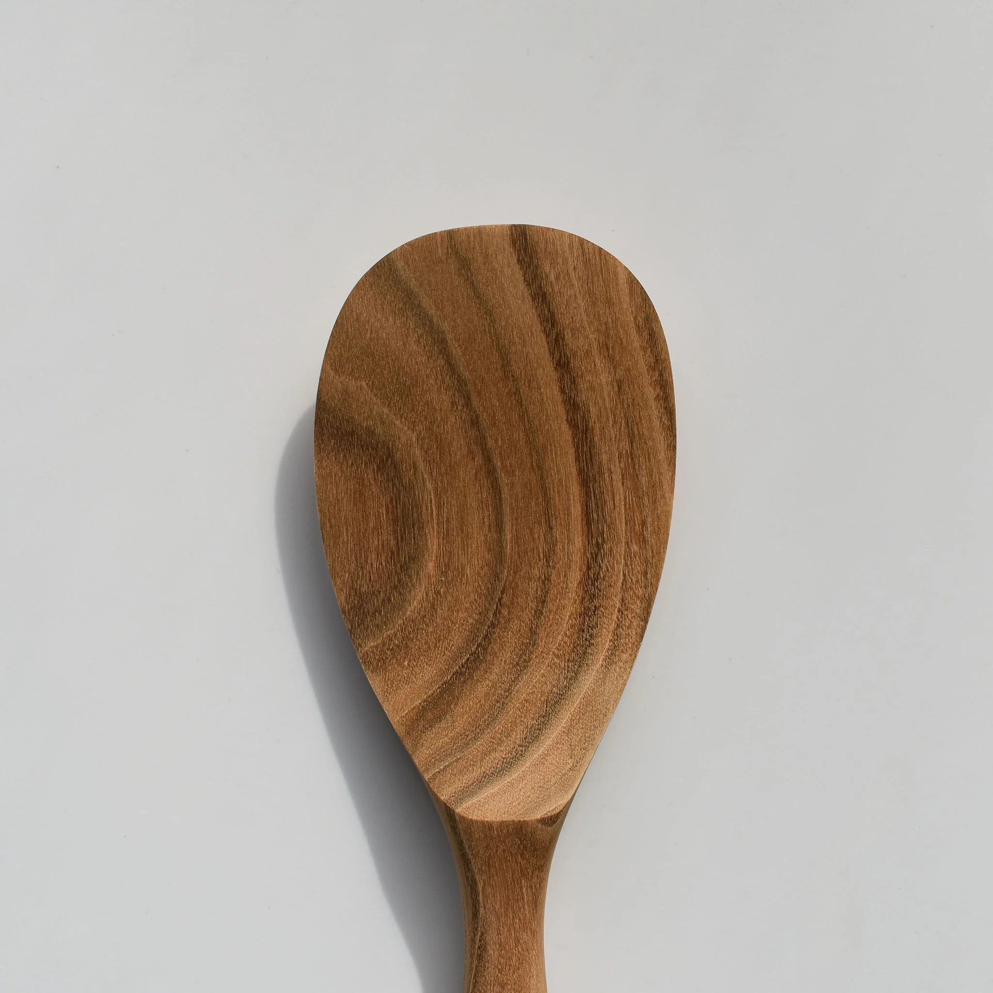 Sakura Wood Round Rice Paddle - Image 4