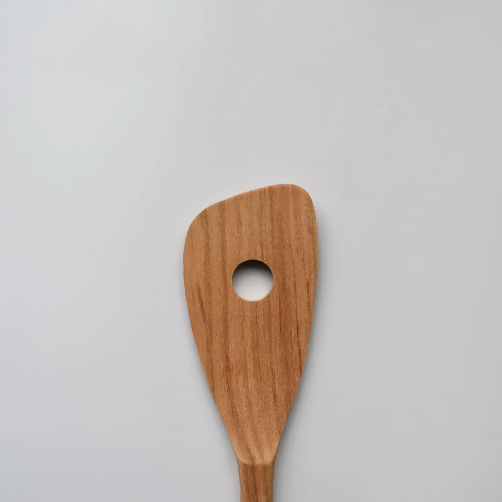 Sakura Wood Slotted Spatula - Image 3
