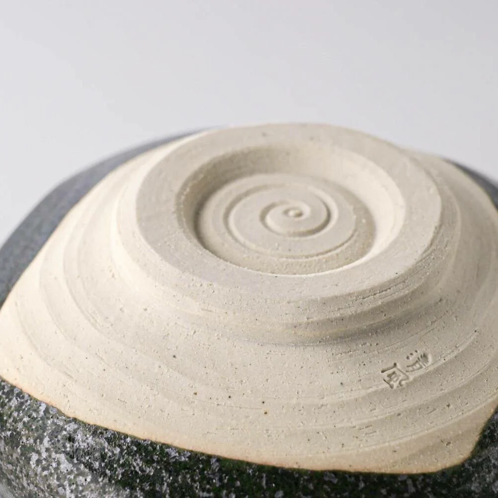 Seifu Blue Hand-Glazed Matcha Bowl – Mino Ware - Image 5