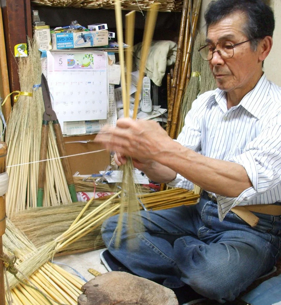 Shirokiya Denbei Edo Japanese Broom — Premium Long Handle - Image 3