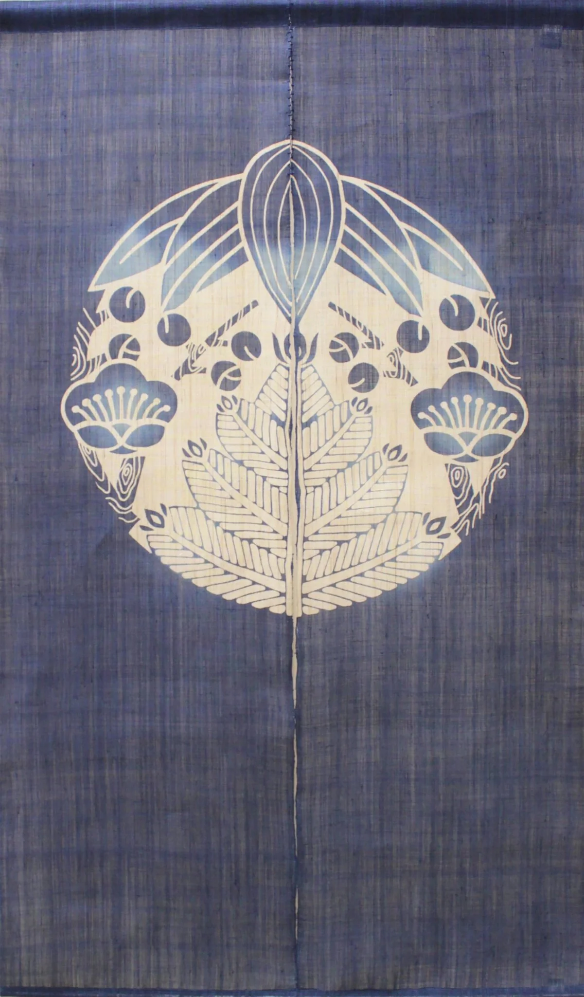 Shōchikubai Noren Curtain — Pine, Bamboo & Plum - Image 3
