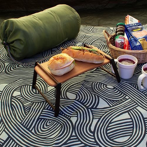 Furoshiki 100 – Isa Monyo “Knot” in Khaki (Water-Repellent) - Image 4